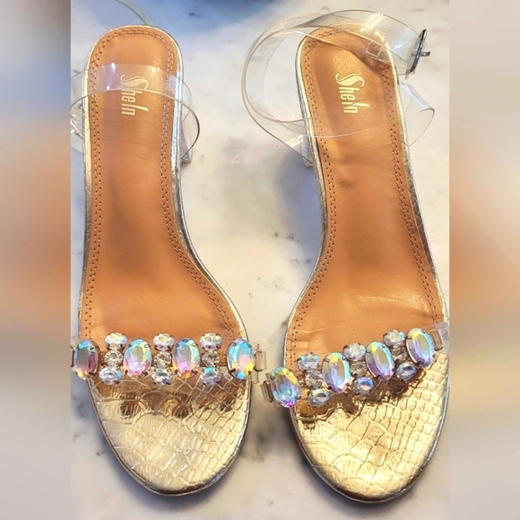 Rhinestone summer sandals - Picture 4 of 5
